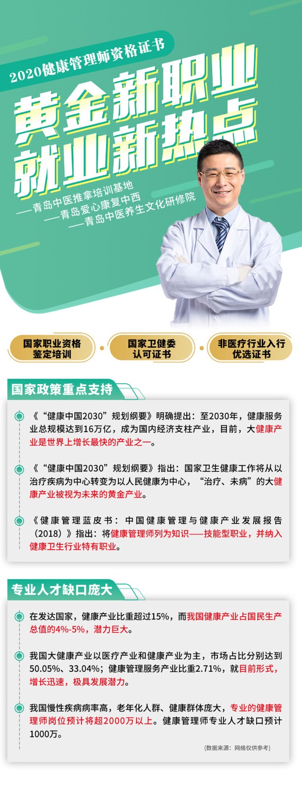 健康管理师考证培训